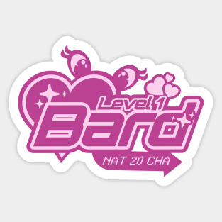 Level 1 Bard Sticker